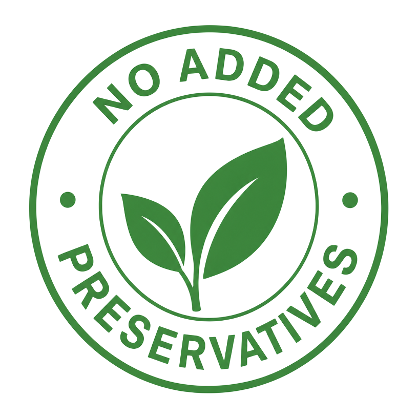 No Added Preservatives